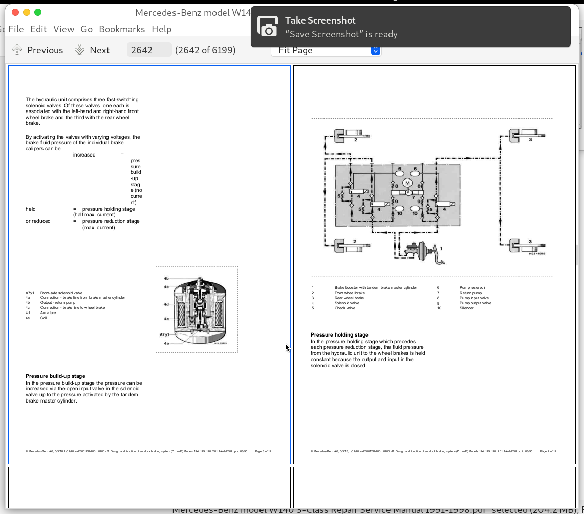 MercedesBenz W140 SClass Factory Service & Manual 19911998